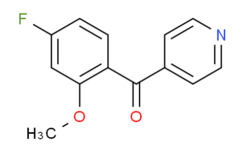 AM202106 | 1261808-00-7 | 4-(4-Fluoro-2-methoxybenzoyl)pyridine