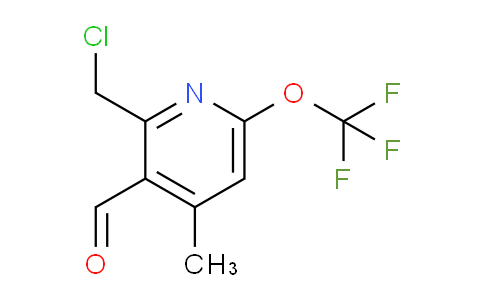 AM202115 | 1361738-95-5 | 2-(Chloromethyl)-4-methyl-6-(trifluoromethoxy)pyridine-3-carboxaldehyde