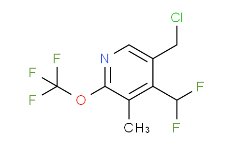 AM202151 | 1361921-35-8 | 5-(Chloromethyl)-4-(difluoromethyl)-3-methyl-2-(trifluoromethoxy)pyridine
