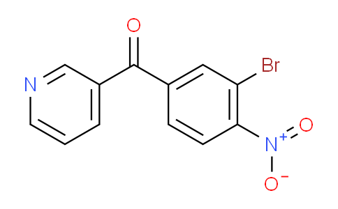3-(3-Bromo-4-nitrobenzoyl)pyridine