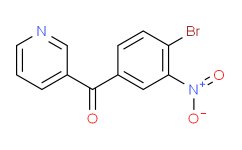 3-(4-Bromo-3-nitrobenzoyl)pyridine