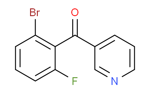3-(2-Bromo-6-fluorobenzoyl)pyridine