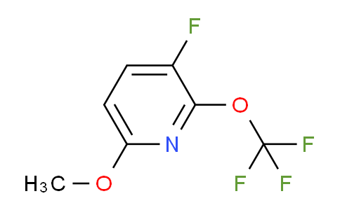 3-Fluoro-6-methoxy-2-(trifluoromethoxy)pyridine