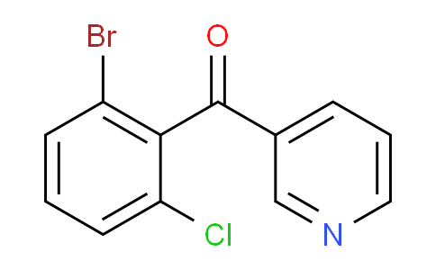 3-(2-Bromo-6-chlorobenzoyl)pyridine