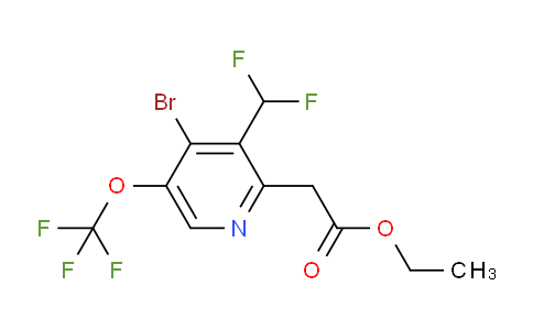 AM20221 | 1806079-96-8 | Ethyl 4-bromo-3-(difluoromethyl)-5-(trifluoromethoxy)pyridine-2-acetate