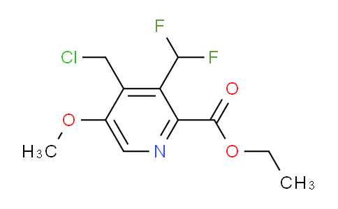 AM202223 | 1361773-81-0 | Ethyl 4-(chloromethyl)-3-(difluoromethyl)-5-methoxypyridine-2-carboxylate