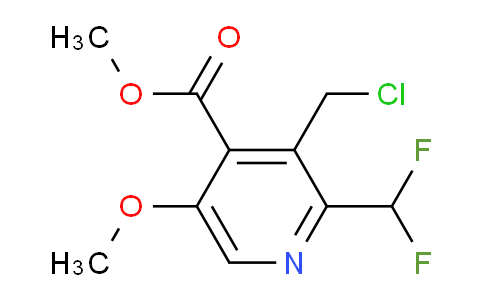 Methyl 3-(chloromethyl)-2-(difluoromethyl)-5-methoxypyridine-4-carboxylate