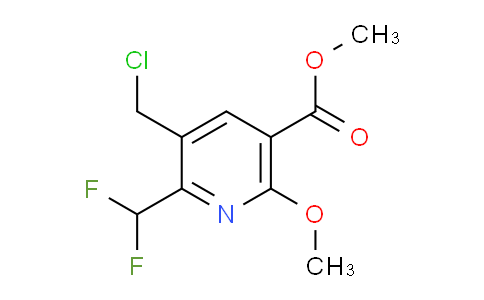 Methyl 3-(chloromethyl)-2-(difluoromethyl)-6-methoxypyridine-5-carboxylate
