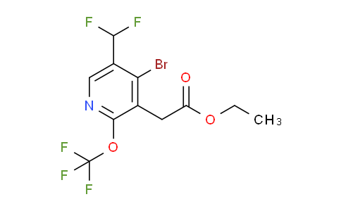 AM20224 | 1804551-82-3 | Ethyl 4-bromo-5-(difluoromethyl)-2-(trifluoromethoxy)pyridine-3-acetate