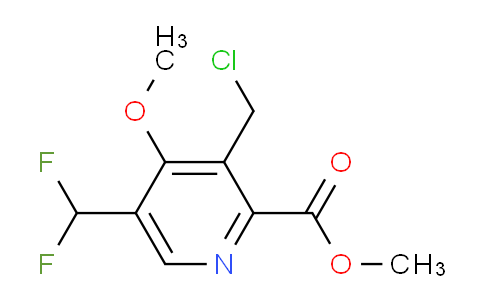 AM202243 | 1361891-06-6 | Methyl 3-(chloromethyl)-5-(difluoromethyl)-4-methoxypyridine-2-carboxylate