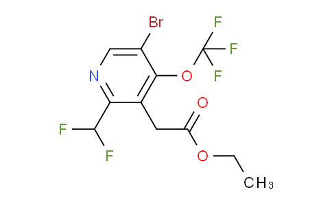 AM20227 | 1806076-68-5 | Ethyl 5-bromo-2-(difluoromethyl)-4-(trifluoromethoxy)pyridine-3-acetate