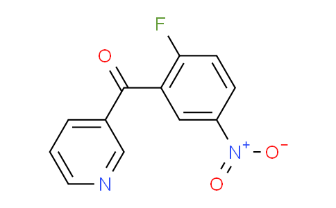 3-(2-Fluoro-5-nitrobenzoyl)pyridine