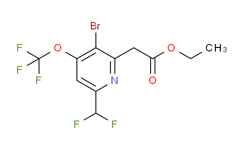 AM20228 | 1804000-84-7 | Ethyl 3-bromo-6-(difluoromethyl)-4-(trifluoromethoxy)pyridine-2-acetate
