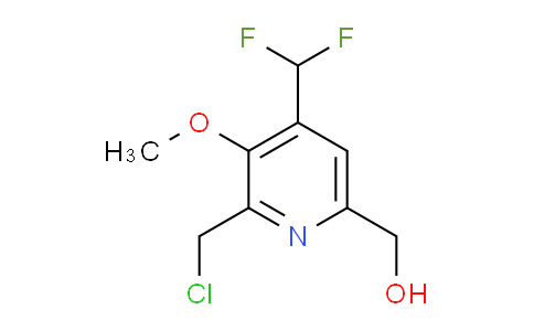 2-(Chloromethyl)-4-(difluoromethyl)-3-methoxypyridine-6-methanol