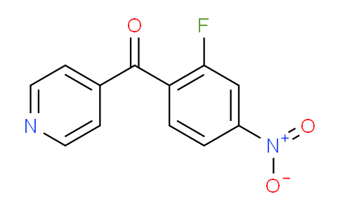 4-(2-Fluoro-4-nitrobenzoyl)pyridine