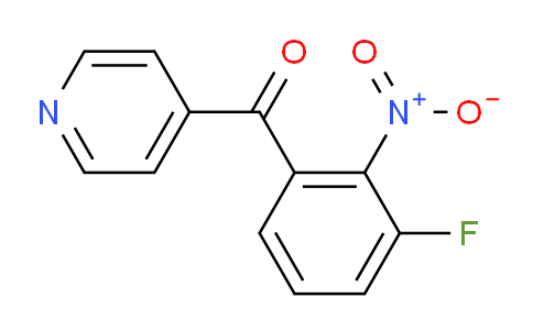 4-(3-Fluoro-2-nitrobenzoyl)pyridine