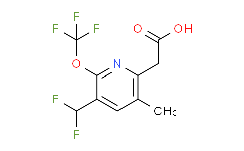 AM202297 | 1361758-34-0 | 3-(Difluoromethyl)-5-methyl-2-(trifluoromethoxy)pyridine-6-acetic acid