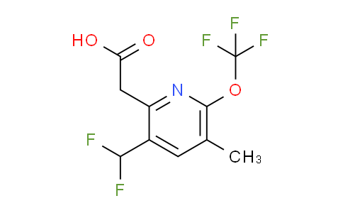 AM202298 | 1361815-75-9 | 3-(Difluoromethyl)-5-methyl-6-(trifluoromethoxy)pyridine-2-acetic acid