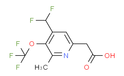 AM202301 | 1361776-96-6 | 4-(Difluoromethyl)-2-methyl-3-(trifluoromethoxy)pyridine-6-acetic acid