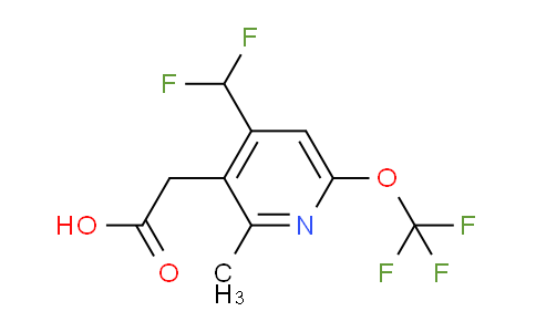 AM202304 | 1361758-40-8 | 4-(Difluoromethyl)-2-methyl-6-(trifluoromethoxy)pyridine-3-acetic acid