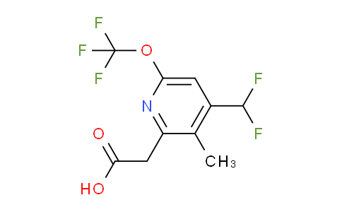 AM202309 | 1361810-28-7 | 4-(Difluoromethyl)-3-methyl-6-(trifluoromethoxy)pyridine-2-acetic acid