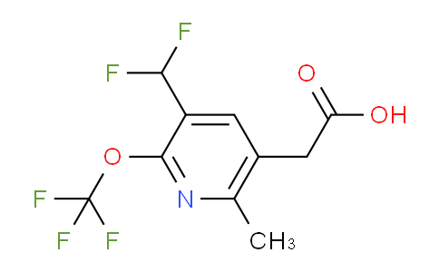 AM202311 | 1361838-95-0 | 3-(Difluoromethyl)-6-methyl-2-(trifluoromethoxy)pyridine-5-acetic acid