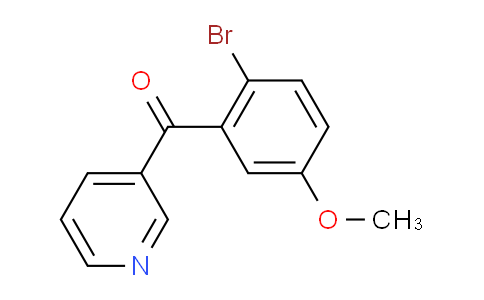 AM202312 | 1261528-29-3 | 3-(2-Bromo-5-methoxybenzoyl)pyridine