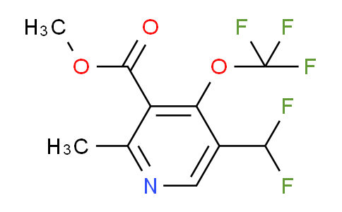 AM202316 | 1361905-59-0 | Methyl 5-(difluoromethyl)-2-methyl-4-(trifluoromethoxy)pyridine-3-carboxylate