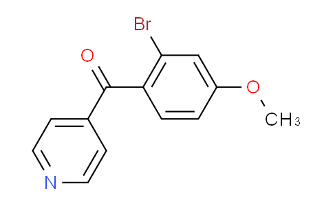 AM202318 | 1179940-39-6 | 4-(2-Bromo-4-methoxybenzoyl)pyridine