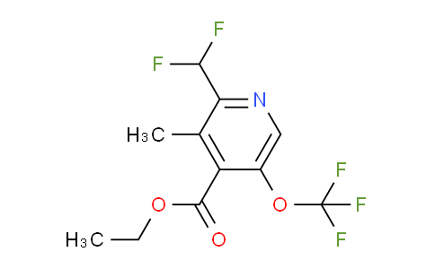 AM202319 | 1361793-33-0 | Ethyl 2-(difluoromethyl)-3-methyl-5-(trifluoromethoxy)pyridine-4-carboxylate