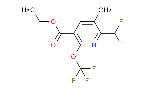 AM202320 | 1361776-61-5 | Ethyl 2-(difluoromethyl)-3-methyl-6-(trifluoromethoxy)pyridine-5-carboxylate