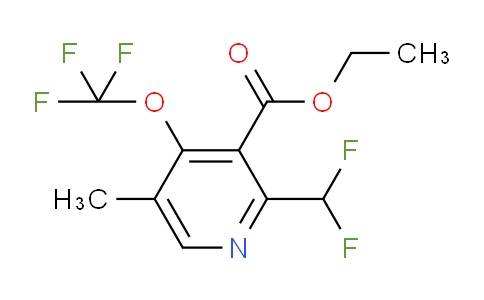 AM202323 | 1361793-41-0 | Ethyl 2-(difluoromethyl)-5-methyl-4-(trifluoromethoxy)pyridine-3-carboxylate