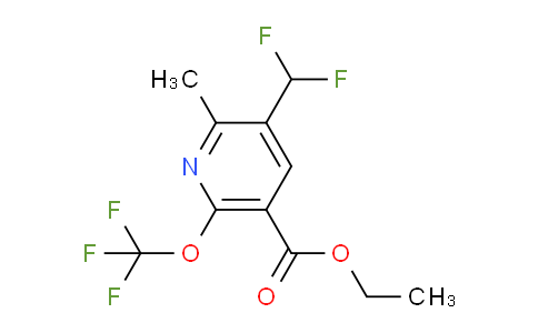 AM202333 | 1361838-48-3 | Ethyl 3-(difluoromethyl)-2-methyl-6-(trifluoromethoxy)pyridine-5-carboxylate