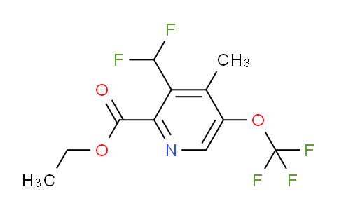 AM202334 | 1361911-60-5 | Ethyl 3-(difluoromethyl)-4-methyl-5-(trifluoromethoxy)pyridine-2-carboxylate