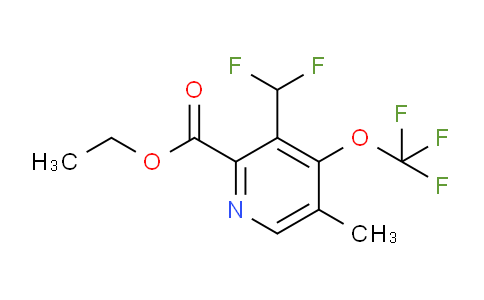 AM202339 | 1361815-40-8 | Ethyl 3-(difluoromethyl)-5-methyl-4-(trifluoromethoxy)pyridine-2-carboxylate