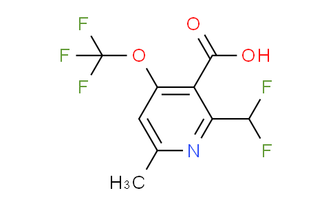 AM202348 | 1361919-61-0 | 2-(Difluoromethyl)-6-methyl-4-(trifluoromethoxy)pyridine-3-carboxylic acid
