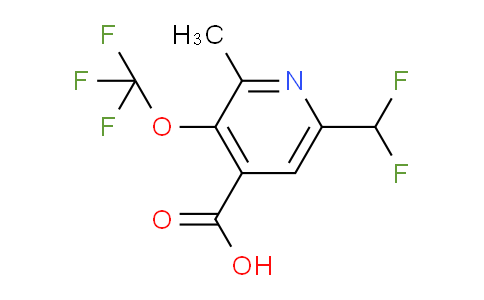 AM202349 | 1361910-92-0 | 6-(Difluoromethyl)-2-methyl-3-(trifluoromethoxy)pyridine-4-carboxylic acid