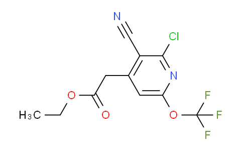 AM20235 | 1803685-92-8 | Ethyl 2-chloro-3-cyano-6-(trifluoromethoxy)pyridine-4-acetate