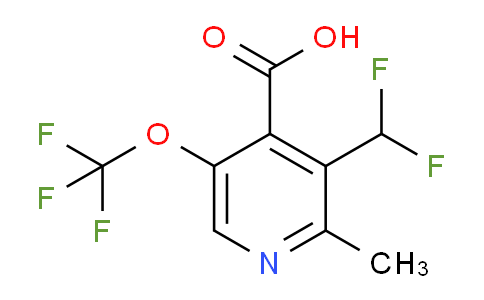 AM202352 | 1361879-83-5 | 3-(Difluoromethyl)-2-methyl-5-(trifluoromethoxy)pyridine-4-carboxylic acid
