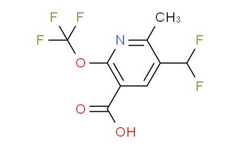 AM202353 | 1361919-69-8 | 3-(Difluoromethyl)-2-methyl-6-(trifluoromethoxy)pyridine-5-carboxylic acid