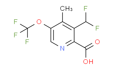 AM202355 | 1361837-95-7 | 3-(Difluoromethyl)-4-methyl-5-(trifluoromethoxy)pyridine-2-carboxylic acid