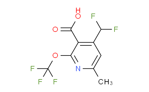 AM202361 | 1361880-03-6 | 4-(Difluoromethyl)-6-methyl-2-(trifluoromethoxy)pyridine-3-carboxylic acid
