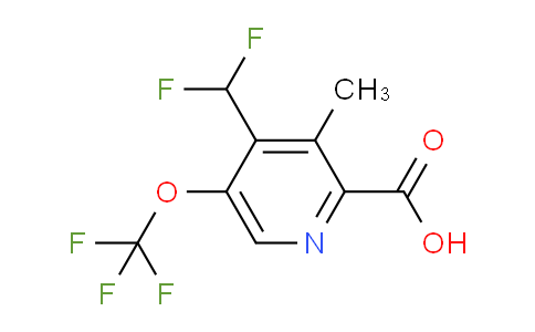 AM202363 | 1361757-60-9 | 4-(Difluoromethyl)-3-methyl-5-(trifluoromethoxy)pyridine-2-carboxylic acid