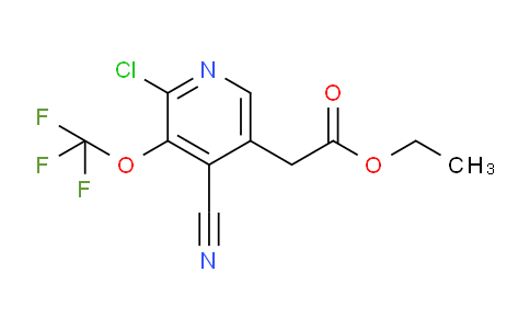 AM20237 | 1804548-86-4 | Ethyl 2-chloro-4-cyano-3-(trifluoromethoxy)pyridine-5-acetate
