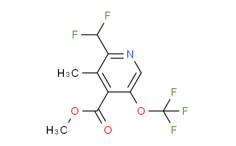 AM202373 | 1361735-65-0 | Methyl 2-(difluoromethyl)-3-methyl-5-(trifluoromethoxy)pyridine-4-carboxylate