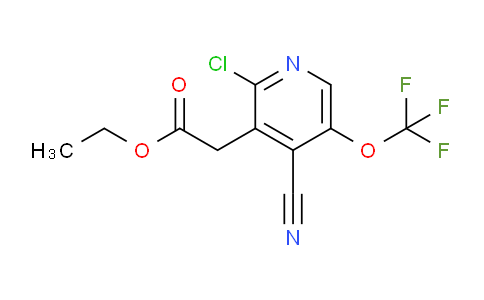 AM20239 | 1806197-28-3 | Ethyl 2-chloro-4-cyano-5-(trifluoromethoxy)pyridine-3-acetate