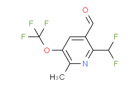 AM202396 | 1361774-51-7 | 2-(Difluoromethyl)-6-methyl-5-(trifluoromethoxy)pyridine-3-carboxaldehyde
