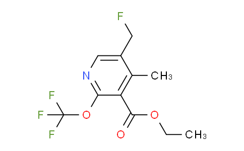 AM202397 | 1361753-99-2 | Ethyl 5-(fluoromethyl)-4-methyl-2-(trifluoromethoxy)pyridine-3-carboxylate