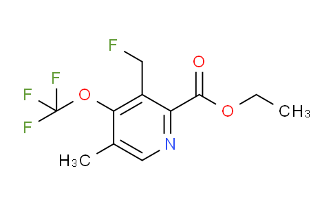 AM202398 | 1361794-19-5 | Ethyl 3-(fluoromethyl)-5-methyl-4-(trifluoromethoxy)pyridine-2-carboxylate
