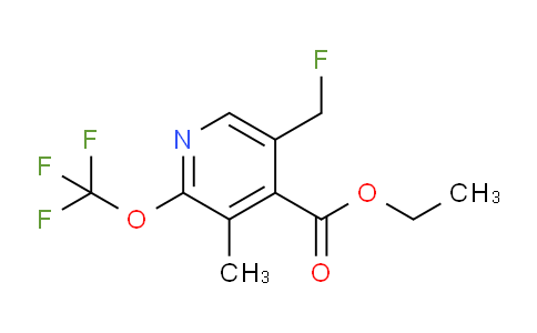 AM202399 | 1361882-98-5 | Ethyl 5-(fluoromethyl)-3-methyl-2-(trifluoromethoxy)pyridine-4-carboxylate